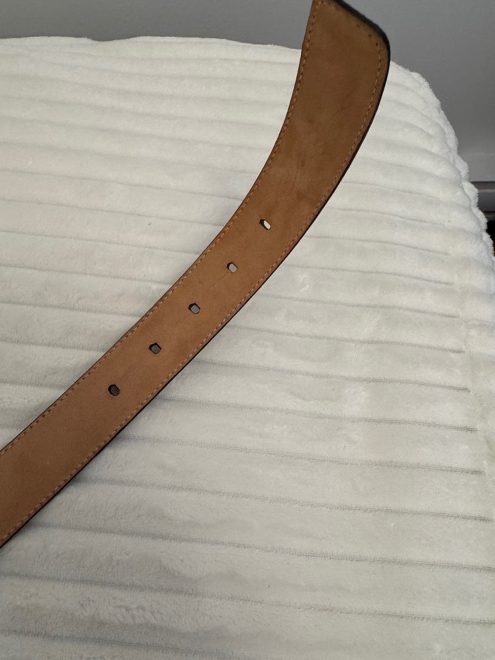 Louis Vuitton Monogram Brown Leather Belt with Gold Buckle - BNWOT - Picture 4 of 5